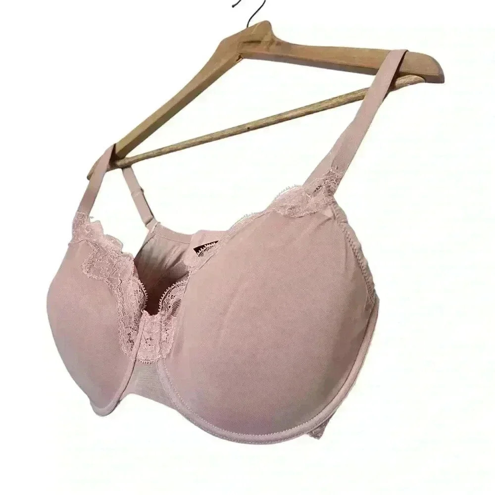 NATORI Elusive Full Fit Bra Pink Lace Underwire | Size 36DDD (Style #741199) - Picture 6 of 7